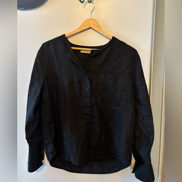 Everlane Popover Shirt in Linen - Picture 7 of 13